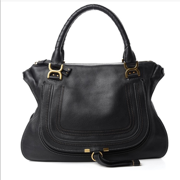 Chloe Handbags - Chloe Black Medium Marcie Bag